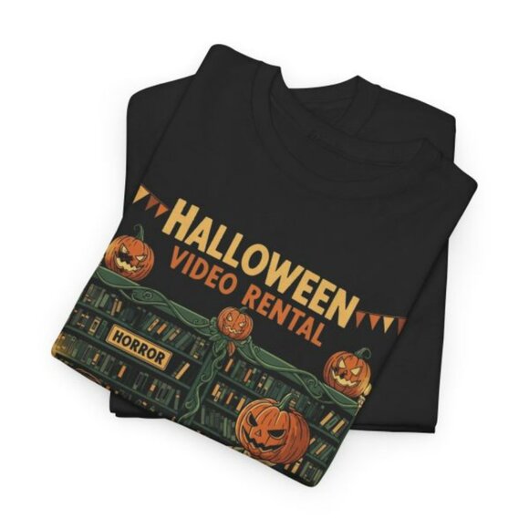 Halloween Video Rental Classic T Shirt - Picture 2 of 6